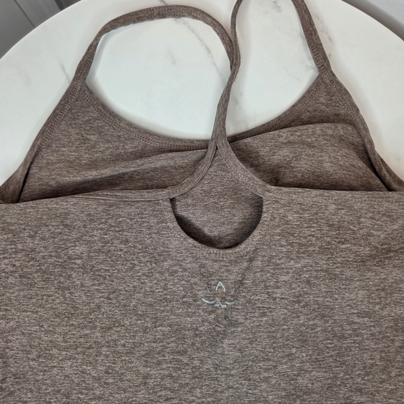 Spacedye Slim Racerback Cropped Tank TOP - Picture 5 of 6